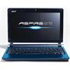 Acer Aspire One AOD250-1695 Intel Atom N270 1.60GHz Netbook - 1GB RAM, 160GB HDD, 10.1" WSVGA. Fast Ethernet, 802.11b/g, Webcam, 3-cell Li-ion, Sapphire Blue